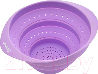 Дуршлаг Fissman 7505 (лиловый)
