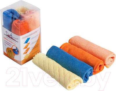 Набор салфеток хозяйственных Airline AB-V-07 (4шт)