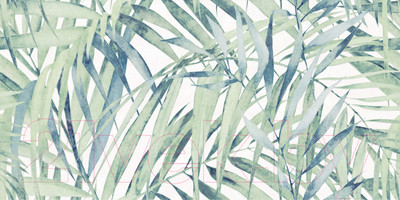 Плитка Cersanit Frosty 17561 (298x598, листья многоцветный)