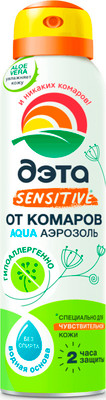 Спрей от насекомых Дэта От комаров для чувствительной кожи (150мл)