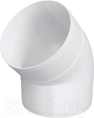 Колено воздуховода Event 125ККП 45градусов