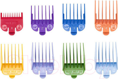 Набор насадок к машинке для стрижки волос Wahl 03170-400 (8шт)