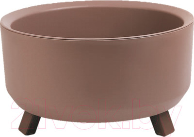 Кашпо La Decoro Грация прайм / КШ-4295 (мокачино)