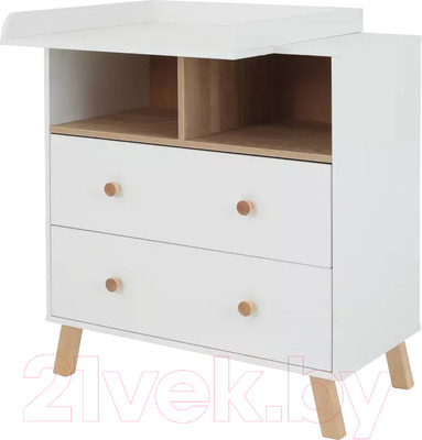 Комод пеленальный Rant Vester / 115 (Cloud White)