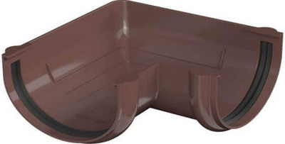 Угол желоба Технониколь Оптима 90 градусов / 079459 (коричневый)