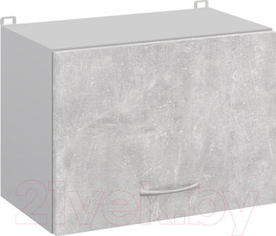 Шкаф под вытяжку Кортекс-мебель Корнелия Лира  ВШГ50-1г-360 (ателье светлый)