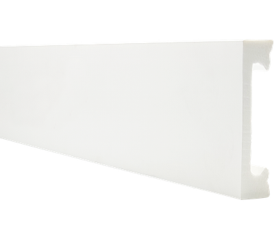 Плинтус Winart Quadratum Pro 65мм Белый матовый (2м)