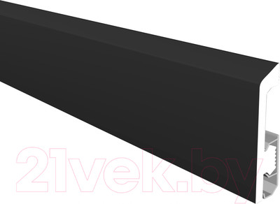 Плинтус КТМ-2000 Дюрополимер ПВБ80-314В (2м, графит)