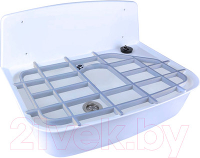 Раковина для дачи Styron STY-355-K (белый)