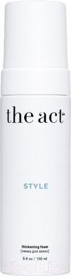 Пенка для укладки волос The Act Для объема Уходовая с протеинами пшеницы и риса (150мл)