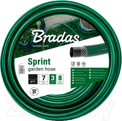 Шланг поливочный Bradas Sprint 1 / WFS125 (25м)