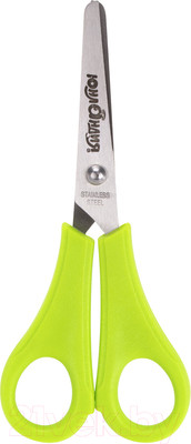 Ножницы канцелярские Юнландия 237109 (салатовый)