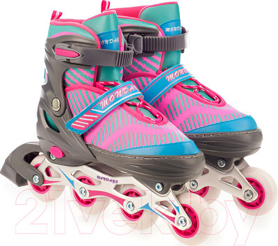 Роликовые коньки FAVORIT 8811-L-GR