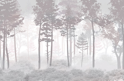 Фотообои листовые Citydecor Таинственный лес 15 (400x260см)