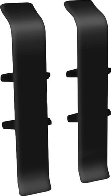 Соединитель для плинтуса Ideal Деконика 007 Черный (8.5см, 2шт, флоупак)