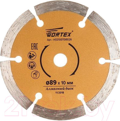 Отрезной диск алмазный Wortex HS S100 T (HSS100T00026)