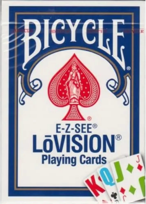 Игральные карты Bicycle Lovision Blue / 1001017-b