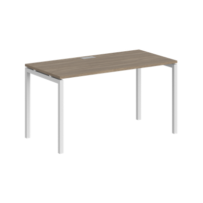 Письменный стол Norden 140x60x75 / SG.202.OD.44.WH (белый/дуб темный)