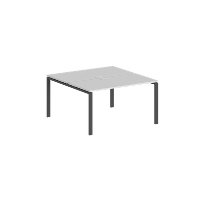 Комплект письменных столов Norden 140x123.8x75 / SG.242.WH.63.AN (антрацит/белый)