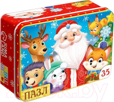 Пазл Puzzle Time Добрый Дедушка Мороз / 7663050 (35эл)