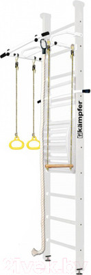 Детский спортивный комплекс Kampfer Helena Maxi Ceiling (стандарт, жемчужный/белый)