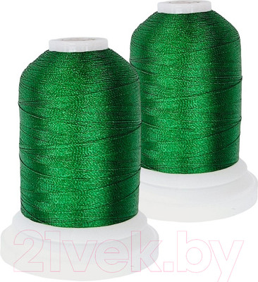 Набор вышивальных ниток Sentex 120D/2 1000 ярд B174-2 (зеленая трава)