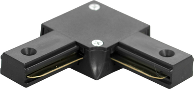 Коннектор для шинопровода Lussole Угловой 10325 (черный)