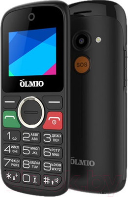 Мобильный телефон Olmio C18 / 043769 (черный)