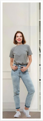 Зеркало Emze Line 180x60 / LINE.180.60.BEL (белый)