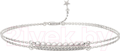 Браслет из серебра ZORKA 0640012 (18см, с фианитом)
