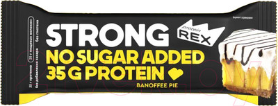 Набор протеиновых батончиков ProteinRex 35% Баннофи пай (12x100г)