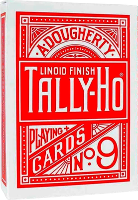 Игральные карты Tally-Ho Standart Index Circle / 1003428-r (красный)