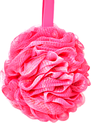 Мочалка для тела Cupellia SPA Шар / RS50 (розовый)