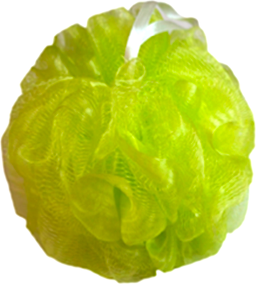 Мочалка для тела Cupellia SPA Шар / G50 (салатовый)