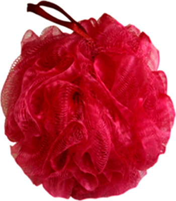 Мочалка для тела Cupellia SPA Шар / O70 (красный)