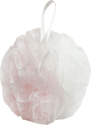 Мочалка для тела Cupellia SPA Шар / O30 (белый-светлый розовый)