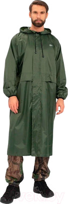 Плащ для охоты и рыбалки Huntsman Зеленый Таффета PVC (56-58/182)