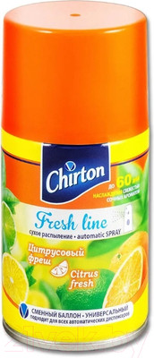 Сменный блок для освежителя воздуха Chirton Чиртон Фреш Лайн Цитрусовый (250мл)