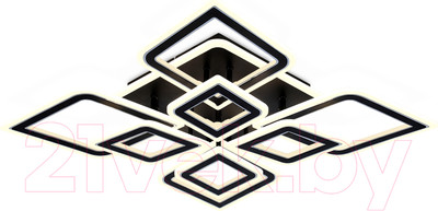 Люстра Ambrella FA8912/4+4 BK/CH (черный/хром)