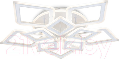 Люстра Ambrella FA8914/5+5 WH/CH (белый/хром)