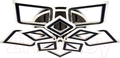 Люстра Ambrella FA8915/5+5 BK/CH (черный/хром)