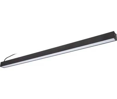 Светильник линейный Uniel ULO-K10D 40W/4000K/L100 IP65 Black / UL-00012022