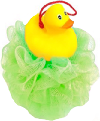 Мочалка для тела Cupellia SPA Kids Okeania арт. 4 CN4 (салатовый)