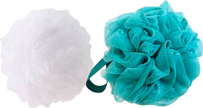 Набор мочалок для тела Cupellia SPA Н063-50 (белый/бирюзовый)