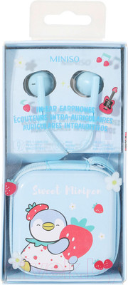 Наушники детские Miniso Mini Family Strawberry Stage Collection Type-C / 0853