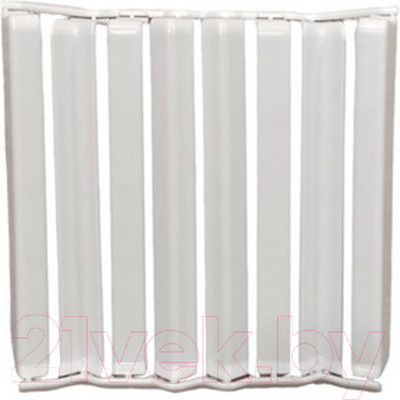 Набор фурнитуры для плинтуса Ideal Дюра прямоугольный 001 Белый (80мм, 8шт, флоупак)