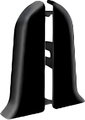 Заглушка для плинтуса Ideal Деконика 007 Черный (85мм, 2шт, флоупак)