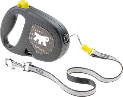 Поводок-рулетка Ferplast Flippy One Reflex L / 75097228 (лента, желтый)