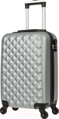 Чемодан на колесах L'case Phatthaya BCP-12-02 (S, серый)