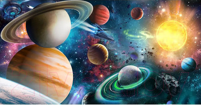 Фотообои листовые Citydecor Космос 29 (500x260см)